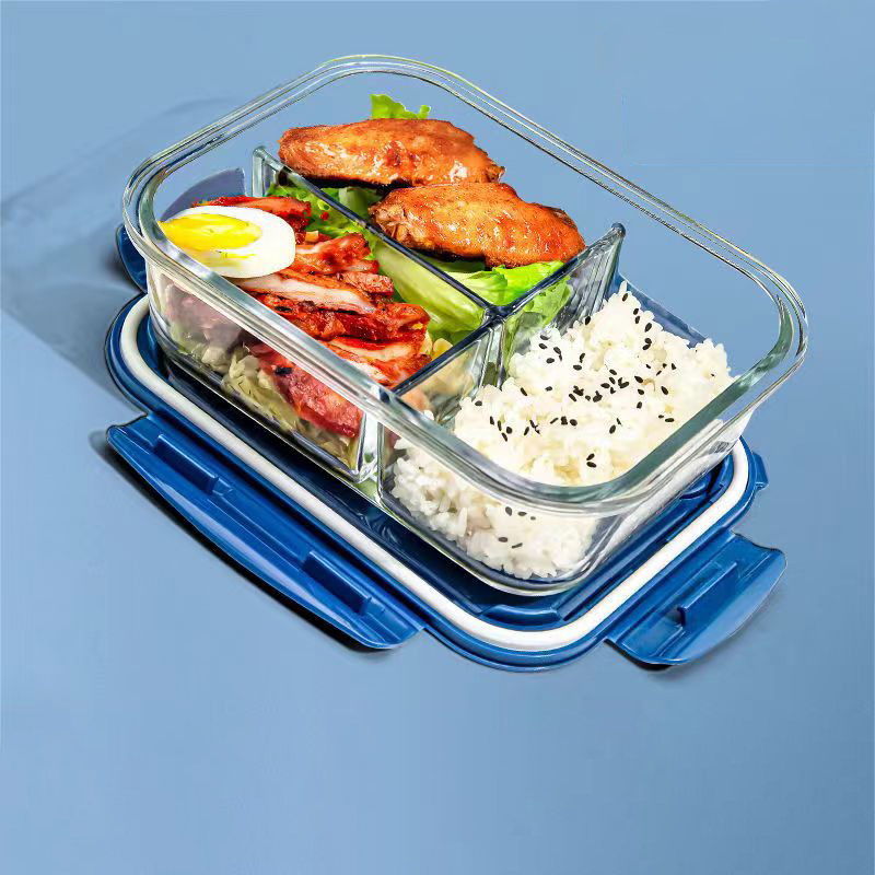 New style Lunch Box Glass 1050 - مراجعة Food Storage Drawer Organizer وسعره