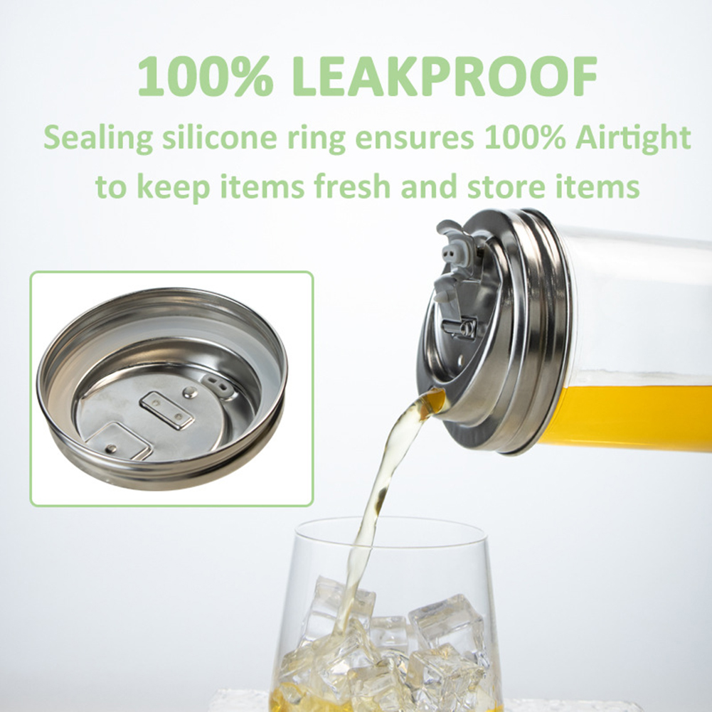 Wide Mouth Mason-jar Lids Stai - مراجعة Mason Jar Wide Mouth وسعره