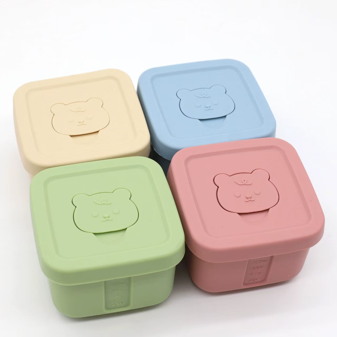 Silicone Food Supplement Box F - مراجعة Food Storage Lunch Box وسعره