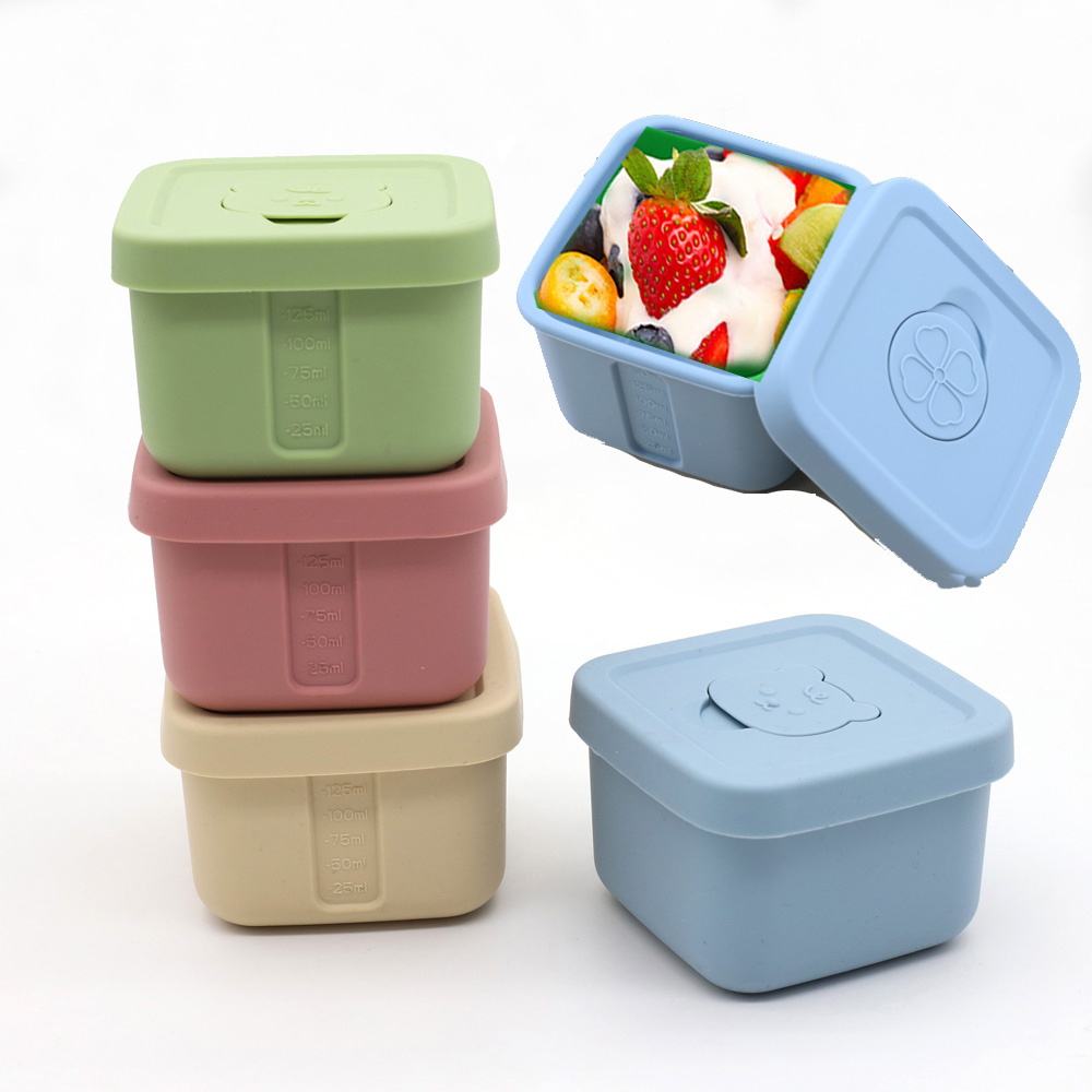 Silicone Food Supplement Box F - مراجعة Food Storage Lunch Box وسعره