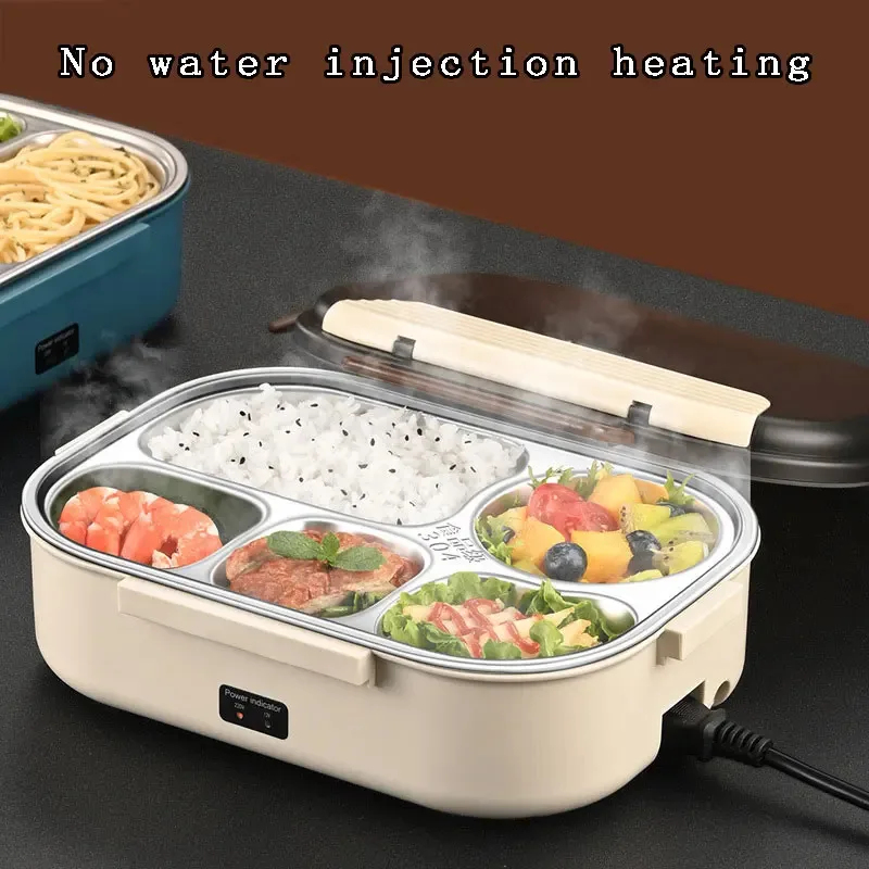 Electric Heated Lunch Boxes St - مراجعة Food Storage Lunch Box وسعره