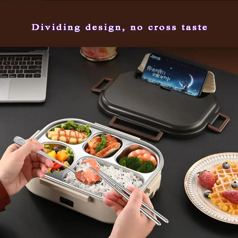 Electric Heated Lunch Boxes St - مراجعة Food Storage Lunch Box وسعره