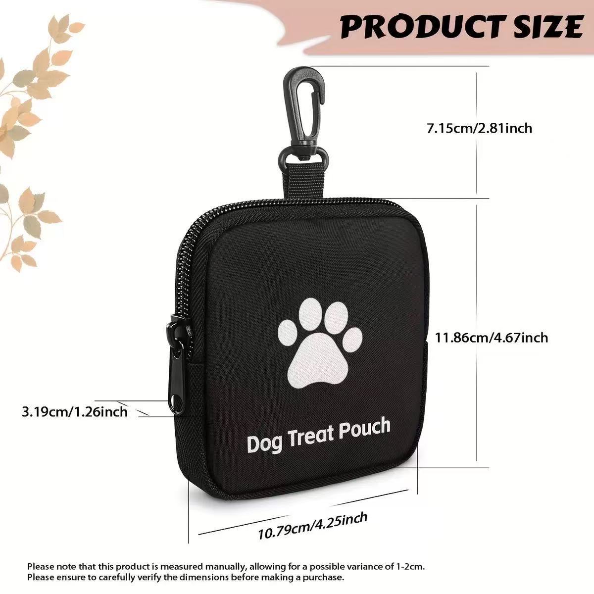 Portable Dog Training Treat Ba - مراجعة Food Storage Zipper وسعره