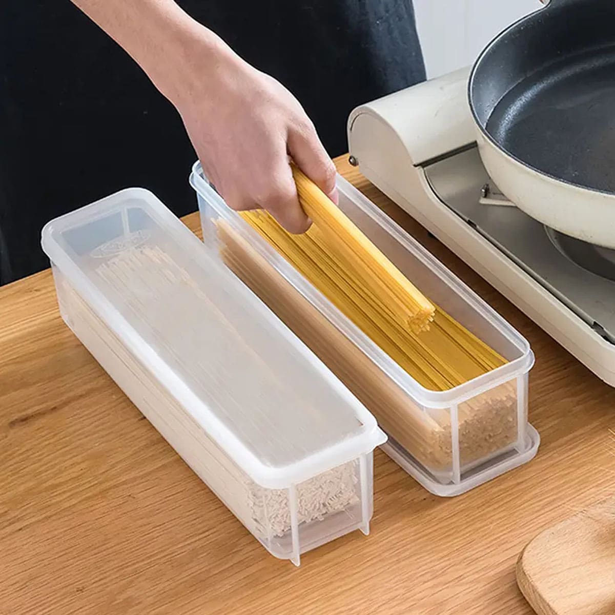 1 Plastic Transparent Storage  - مراجعة Food Storage Quart وسعره