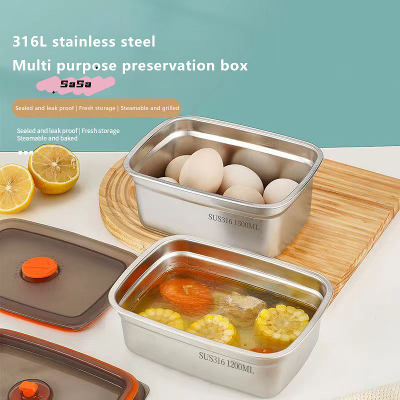 316 Stainless Steel Leak-proof - مراجعة Stainless Lunch Box وسعره
