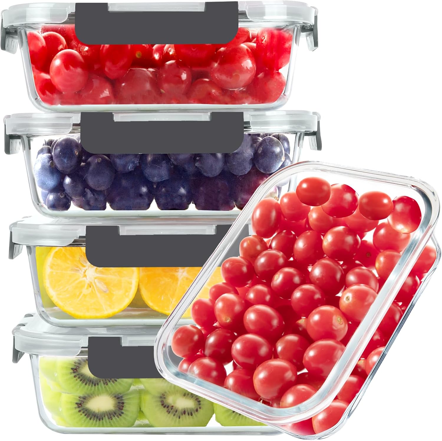 Glass Food Storage Containers, - مراجعة Food Storage Lunch Box وسعره